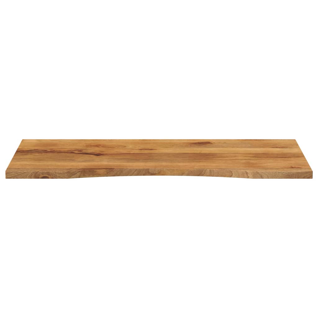 vidaXL Blat birou cu decupaj curbat 140x50x2,5cm lemn masiv mango brut