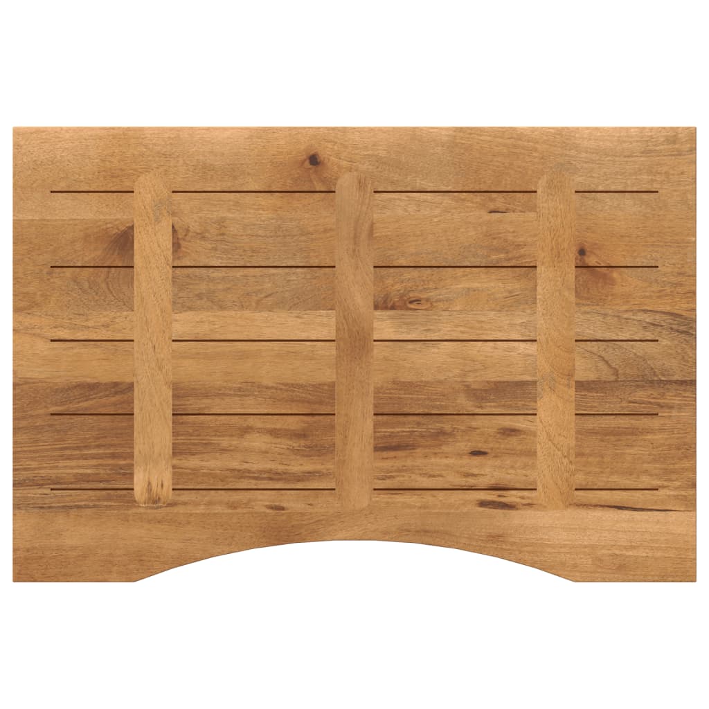 vidaXL Blat birou cu decupaj curbat 100x60x2,5 cm lemn masiv mango vidaXL Blat birou cu decupaj curbat 100x60x2,5 cm lemn masiv mango