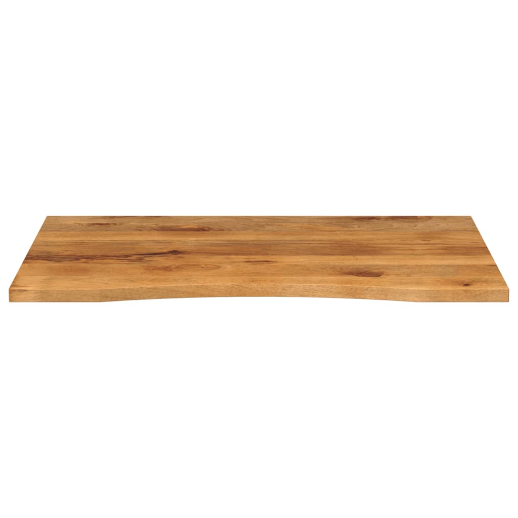 vidaXL Blat birou cu decupaj curbat 100x80x2,5cm lemn masiv mango brut vidaXL Blat birou cu decupaj curbat 100x80x2,5cm lemn masiv mango brut