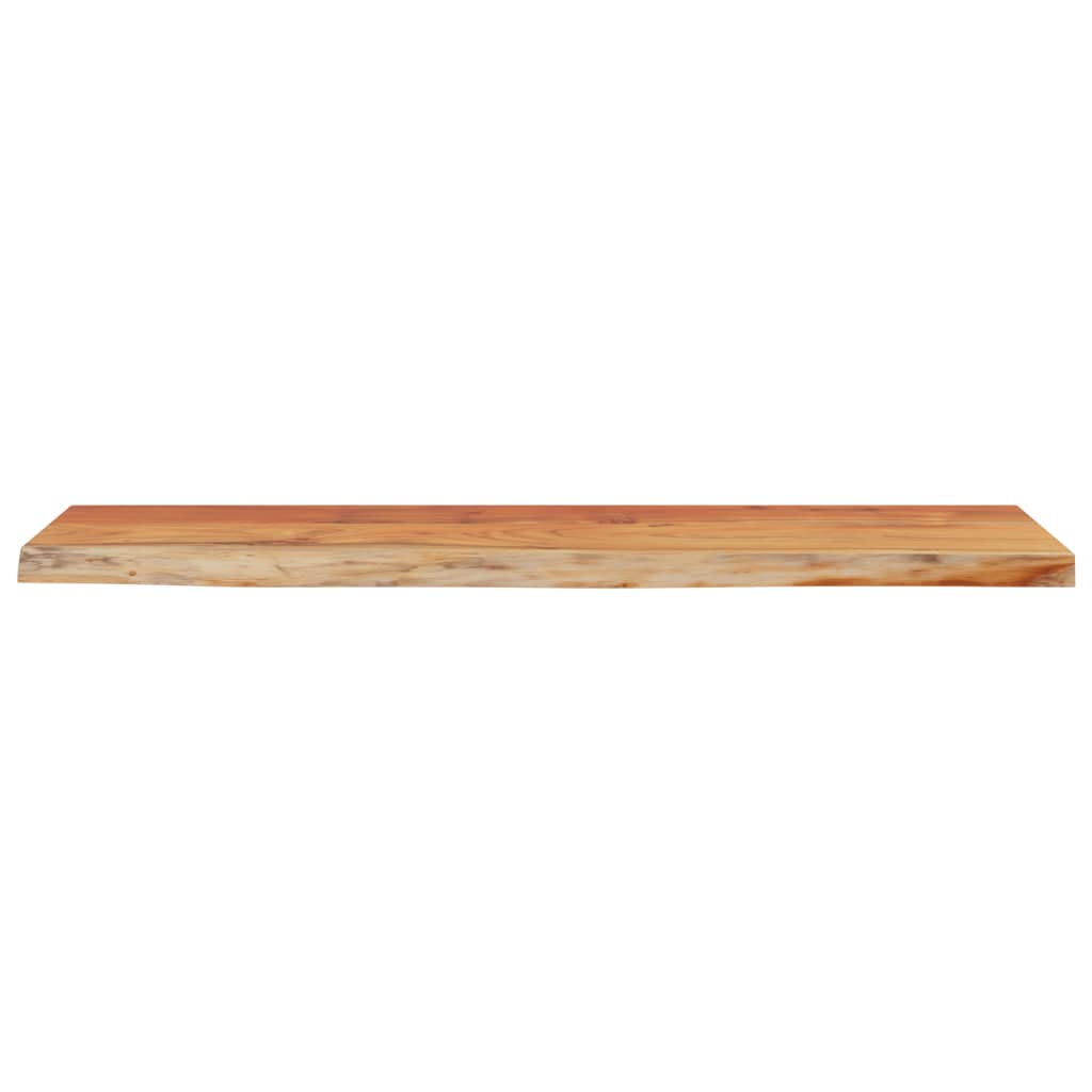 vidaXL Raft perete 80x20x2,5 cm dreptunghiular lemn acacia margine vie vidaXL Raft perete 80x20x2,5 cm dreptunghiular lemn acacia margine vie