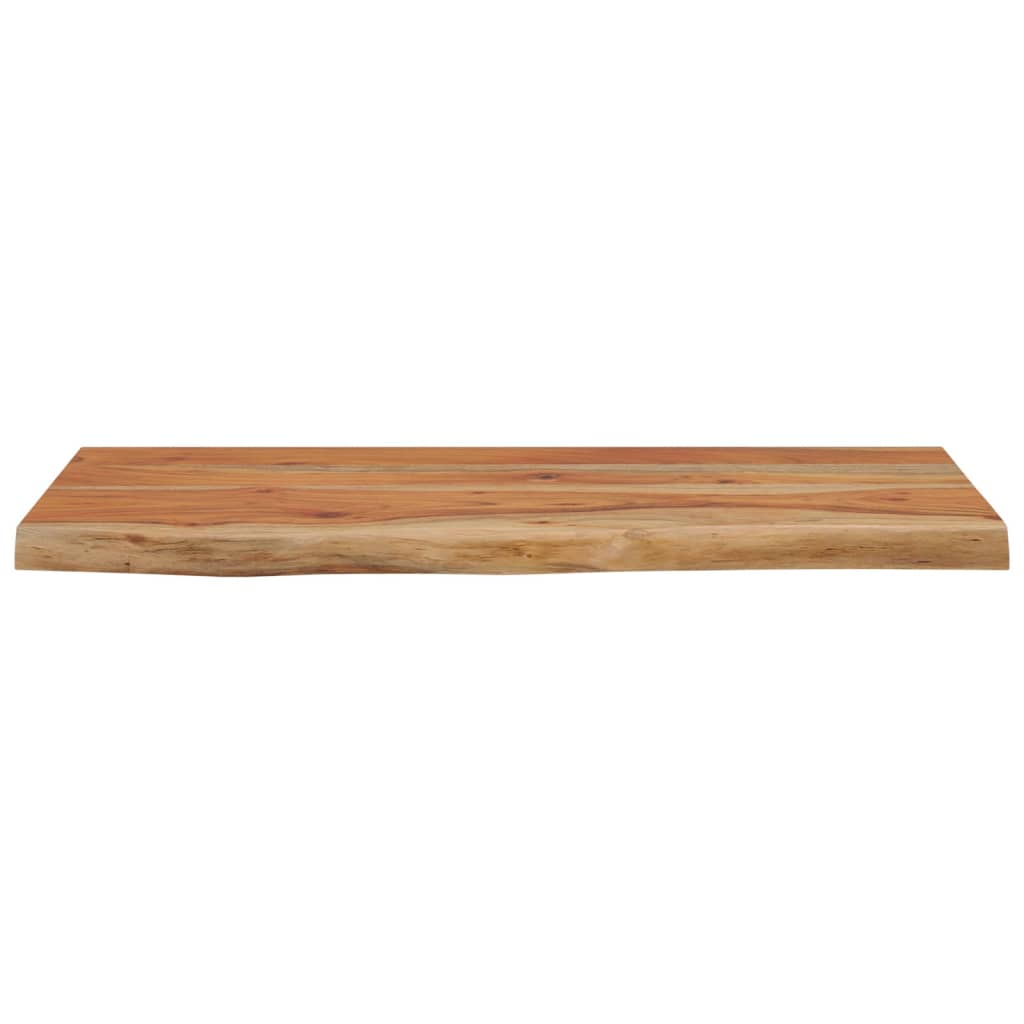 vidaXL Raft perete 60x30x2,5 cm dreptunghiular lemn acacia margine vie vidaXL Raft perete 60x30x2,5 cm dreptunghiular lemn acacia margine vie