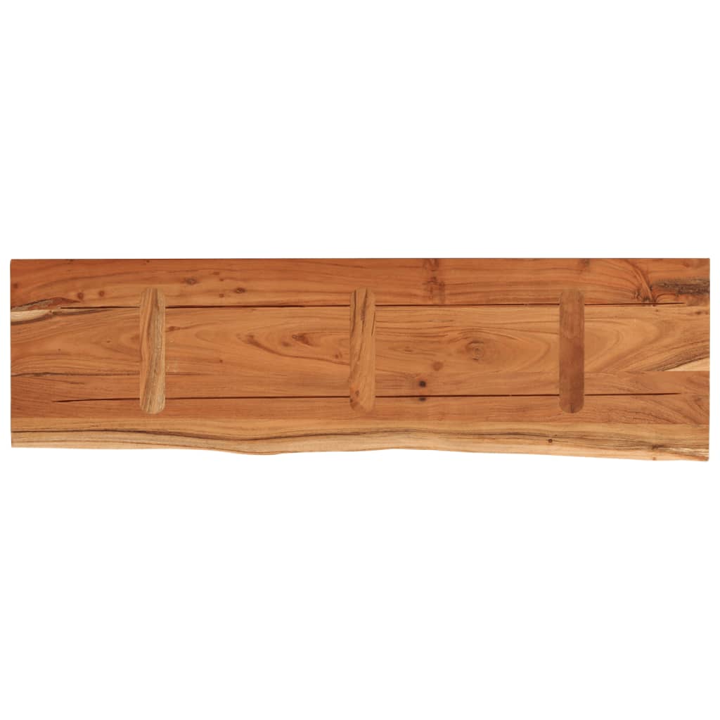 vidaXL Raft perete 100x30x2,5cm dreptunghiular lemn acacia margine vie