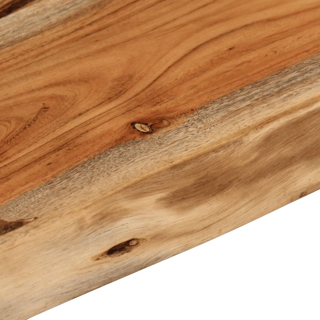 vidaXL Raft perete 60x40x2,5 cm dreptunghiular lemn acacia margine vie vidaXL Raft perete 60x40x2,5 cm dreptunghiular lemn acacia margine vie