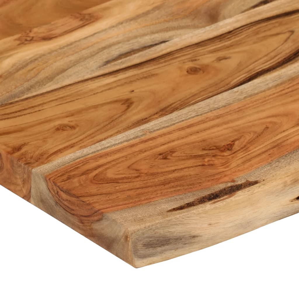 vidaXL Raft perete 70x40x2,5 cm dreptunghiular lemn acacia margine vie vidaXL Raft perete 70x40x2,5 cm dreptunghiular lemn acacia margine vie