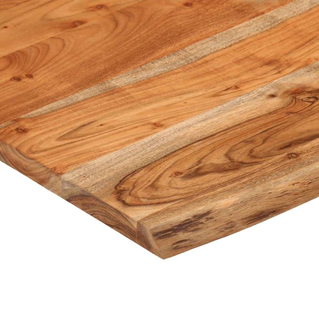 vidaXL Blat de baie, 60x60x2,5 cm, pătrat, lemn masiv acacia vidaXL Blat de baie, 60x60x2,5 cm, pătrat, lemn masiv acacia