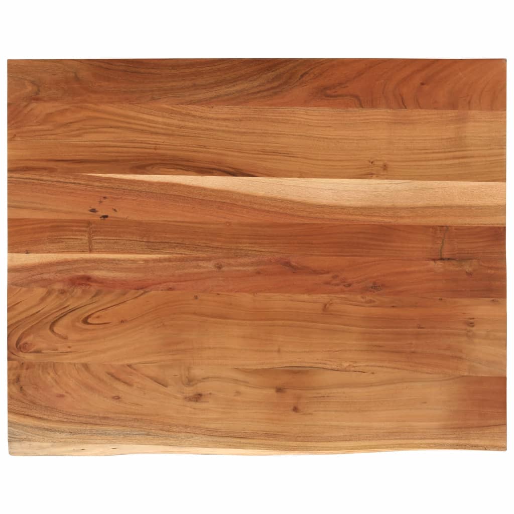 vidaXL Blat birou 100x80x2,5 cm dreptunghiular lemn acacia margine vie vidaXL Blat birou 100x80x2,5 cm dreptunghiular lemn acacia margine vie