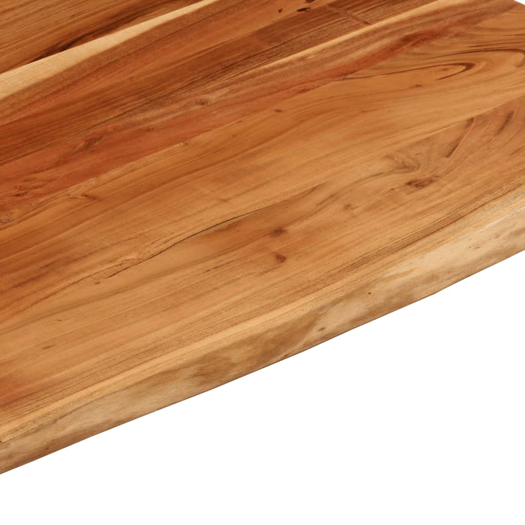 vidaXL Blat birou 100x80x2,5 cm dreptunghiular lemn acacia margine vie vidaXL Blat birou 100x80x2,5 cm dreptunghiular lemn acacia margine vie