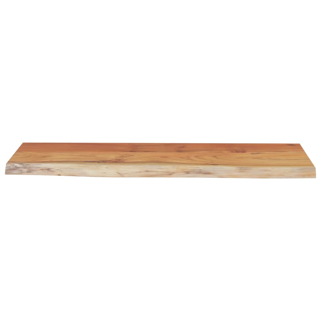 vidaXL Raft perete 50x20x3,8 cm dreptunghiular lemn acacia margine vie vidaXL Raft perete 50x20x3,8 cm dreptunghiular lemn acacia margine vie