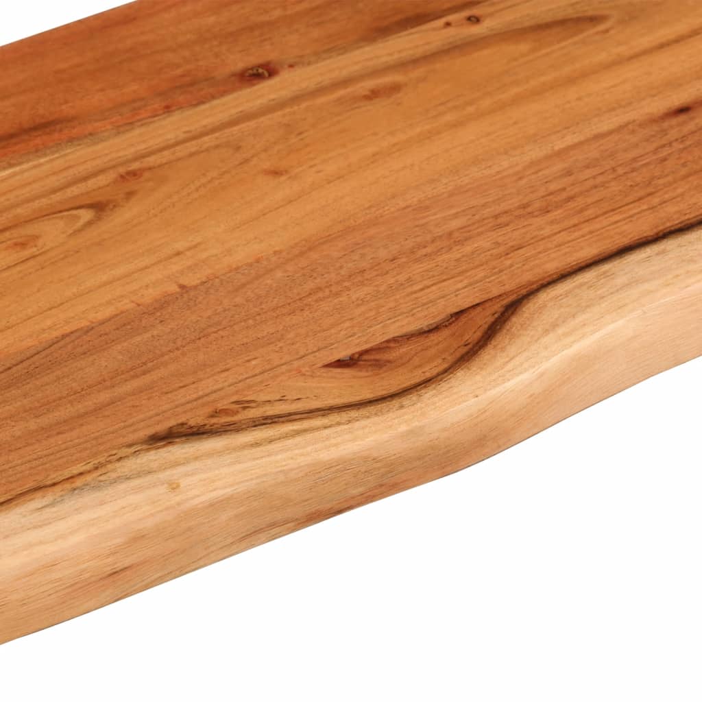 vidaXL Raft perete 70x20x3,8 cm dreptunghiular lemn acacia margine vie vidaXL Raft perete 70x20x3,8 cm dreptunghiular lemn acacia margine vie