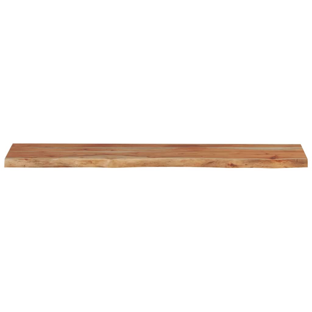 vidaXL Raft perete 120x20x3,8cm dreptunghiular lemn acacia margine vie vidaXL Raft perete 120x20x3,8cm dreptunghiular lemn acacia margine vie