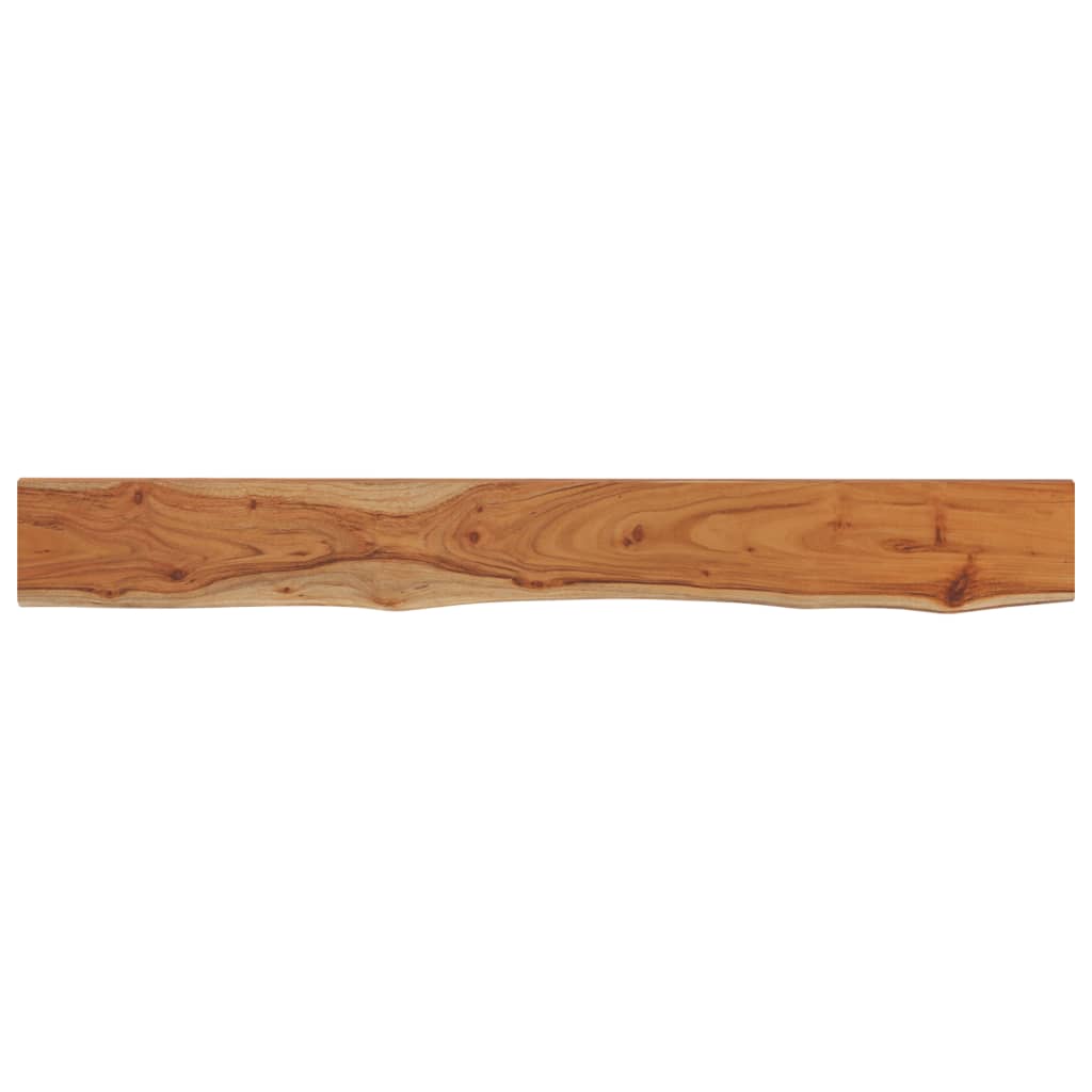 vidaXL Raft perete 140x20x3,8cm dreptunghiular lemn acacia margine vie