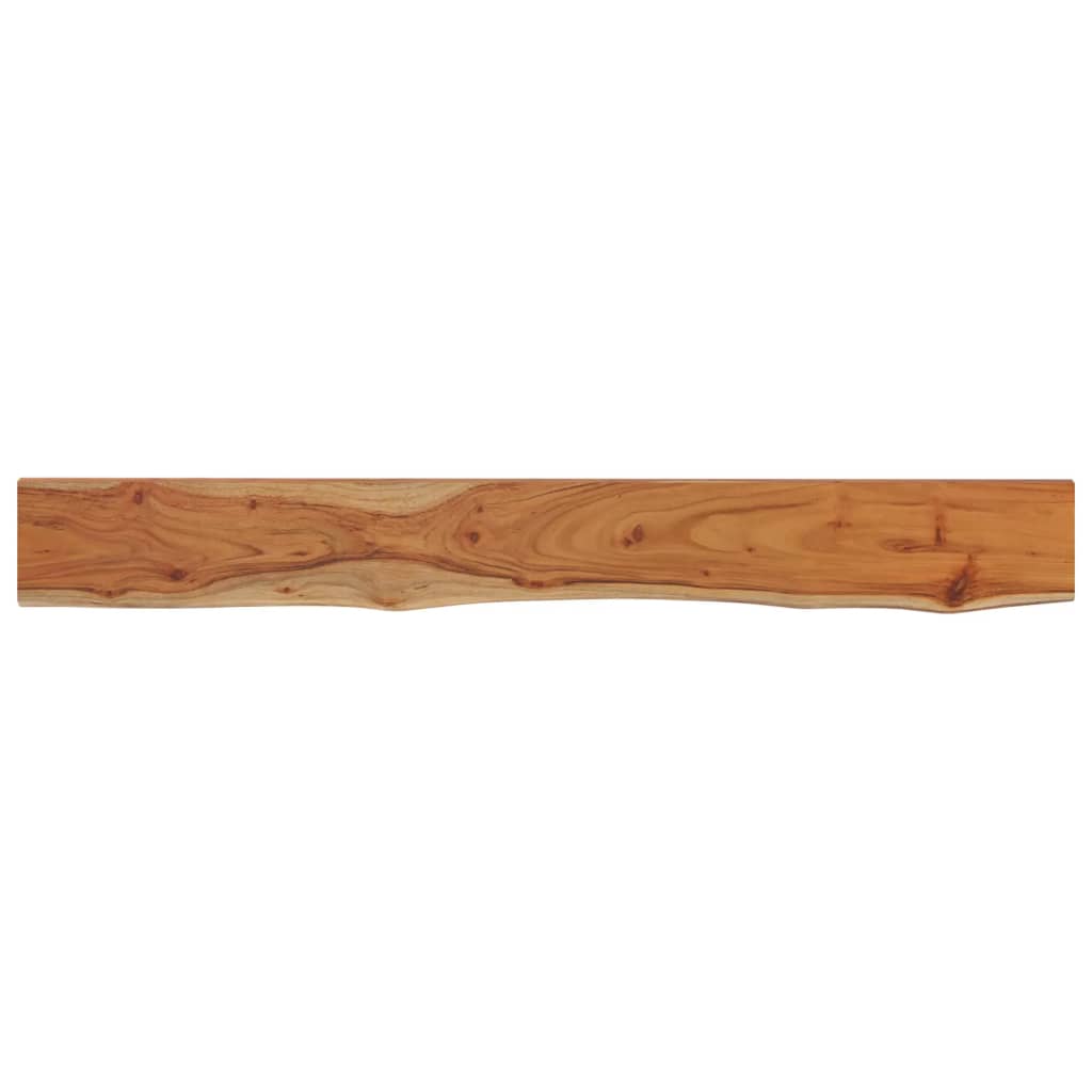vidaXL Raft perete 180x20x3,8cm dreptunghiular lemn acacia margine vie