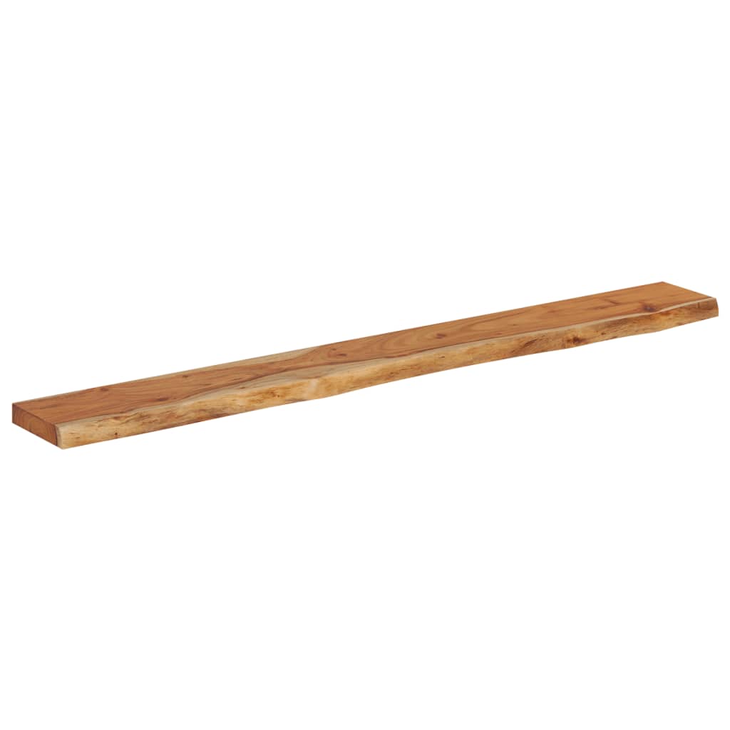 vidaXL Raft perete 180x20x3,8cm dreptunghiular lemn acacia margine vie