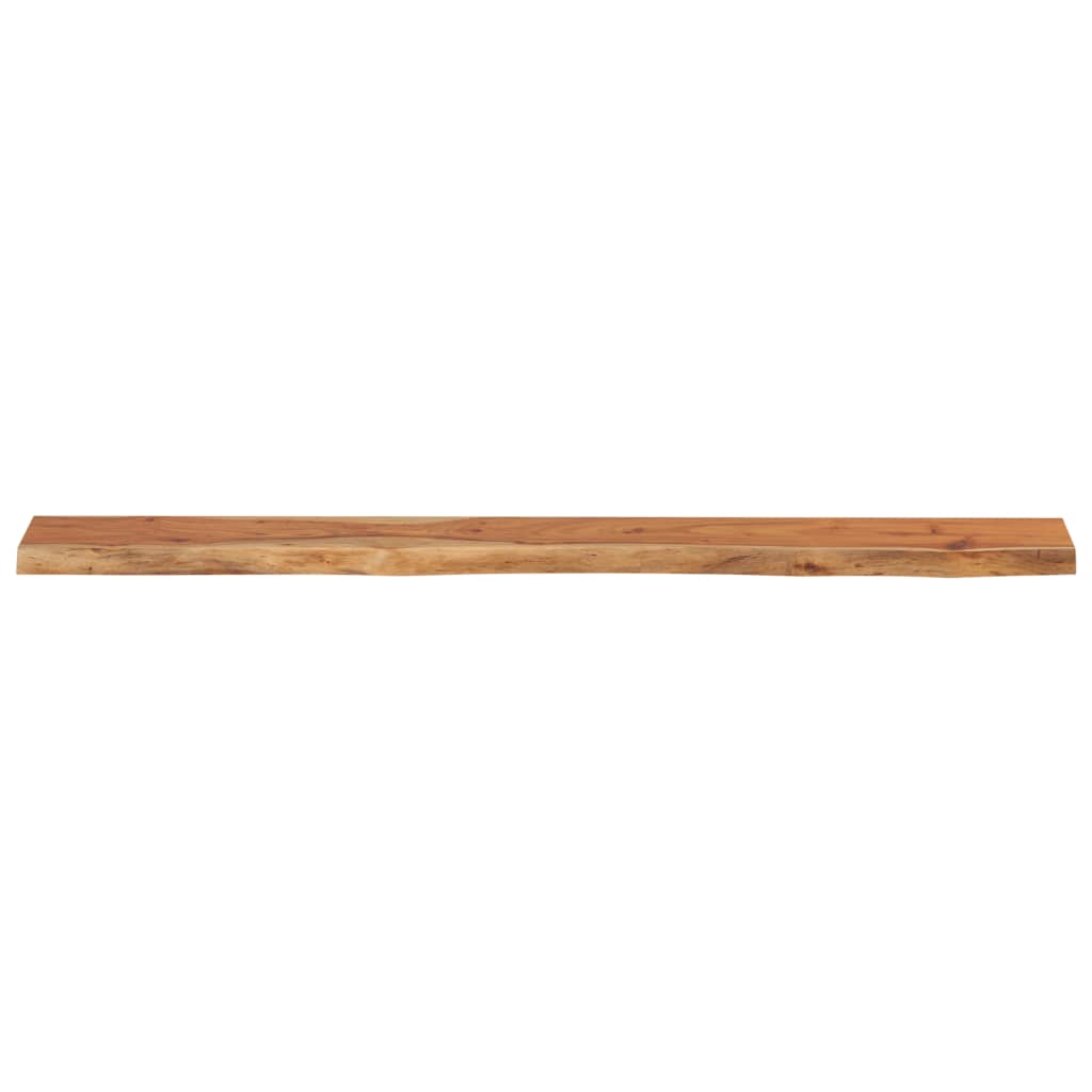 vidaXL Raft perete 180x20x3,8cm dreptunghiular lemn acacia margine vie