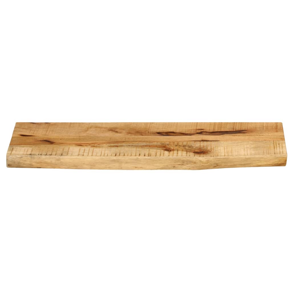 vidaXL Blat de masă margine naturală, 80x20x2,5 cm, lemn masiv mango vidaXL Blat de masă margine naturală, 80x20x2,5 cm, lemn masiv mango