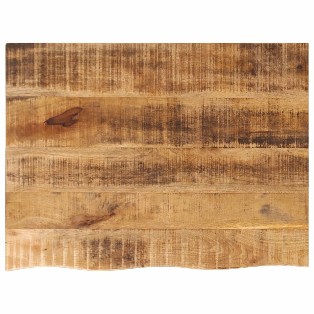 vidaXL Blat de masă margine naturală, 70x60x2,5 cm, lemn masiv mango vidaXL Blat de masă margine naturală, 70x60x2,5 cm, lemn masiv mango