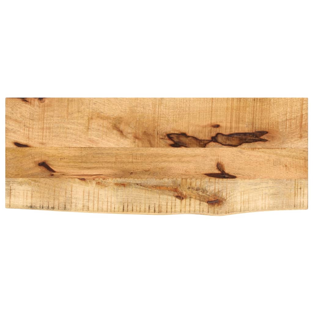 vidaXL Blat de masă margine naturală, 80x20x3,8 cm, lemn masiv mango vidaXL Blat de masă margine naturală, 80x20x3,8 cm, lemn masiv mango