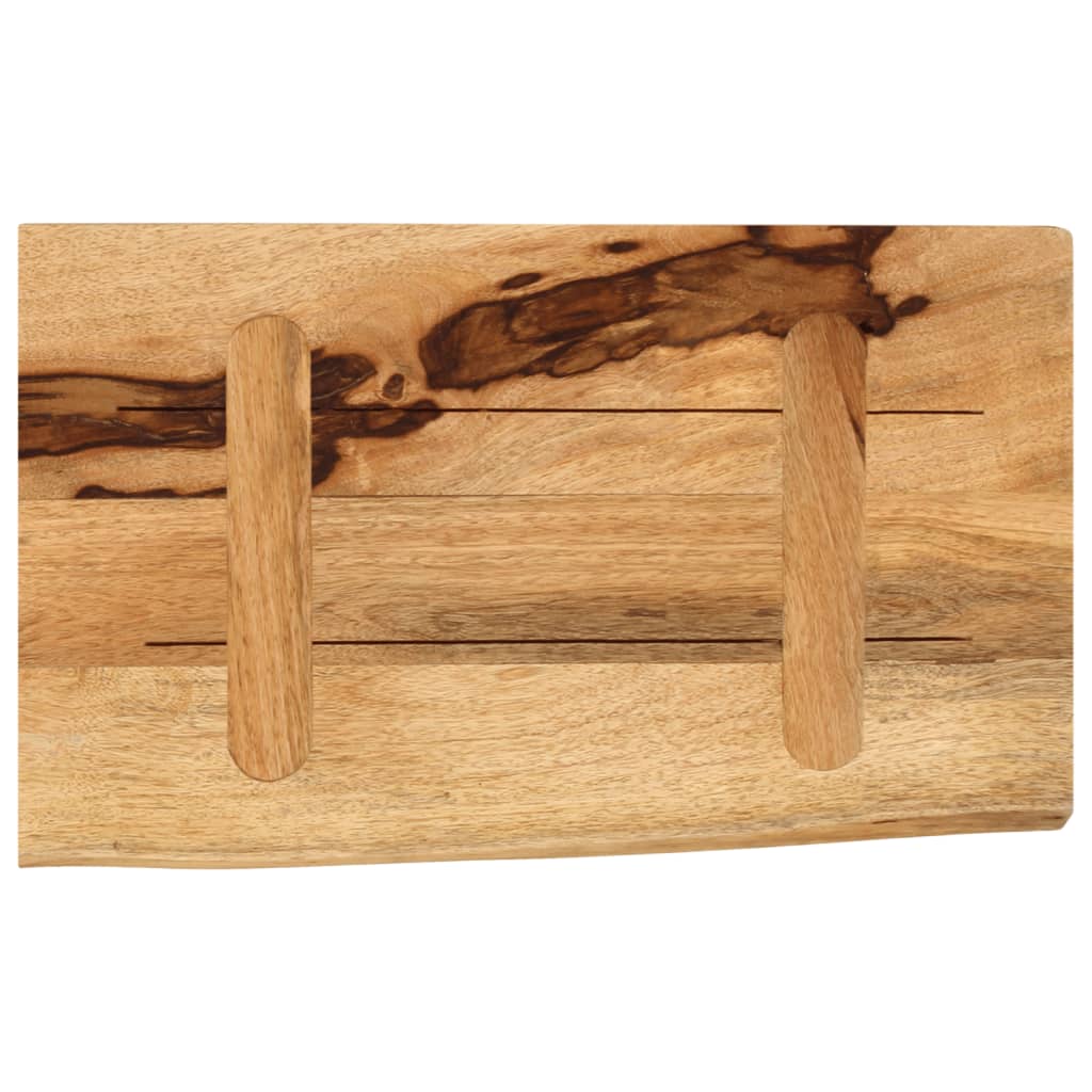 vidaXL Blat de masă margine naturală, 50x30x3,8 cm, lemn masiv mango vidaXL Blat de masă margine naturală, 50x30x3,8 cm, lemn masiv mango