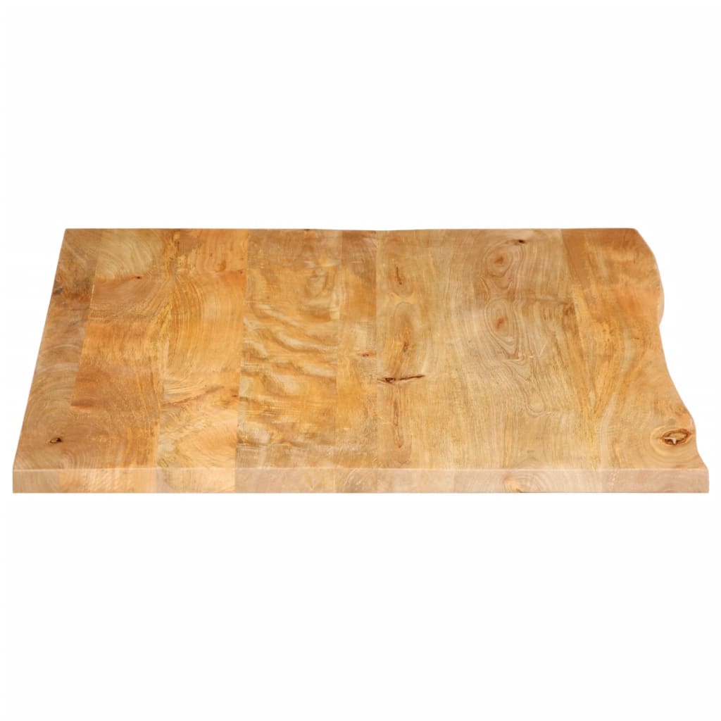 vidaXL Blat de masă contur organic 90x80x2,5 cm lemn masiv de mango vidaXL Blat de masă contur organic 90x80x2,5 cm lemn masiv de mango
