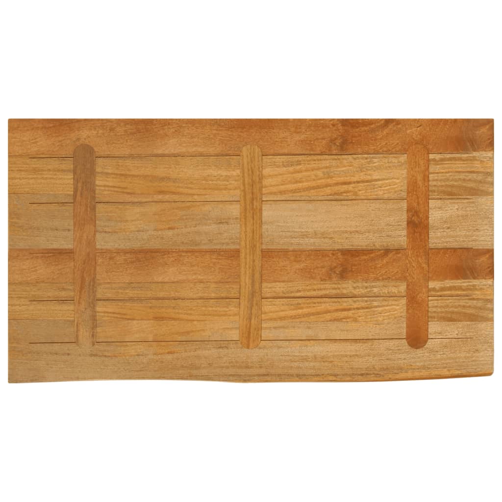 vidaXL Blat de masă contur organic 100x60x2,5 cm lemn masiv de mango vidaXL Blat de masă contur organic 100x60x2,5 cm lemn masiv de mango