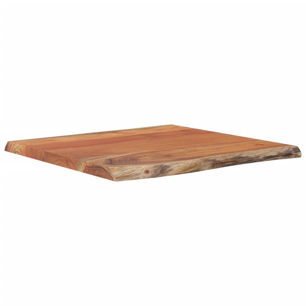 vidaXL Blat masă 40x40x2,5 cm dreptunghiular lemn acacia margine vie