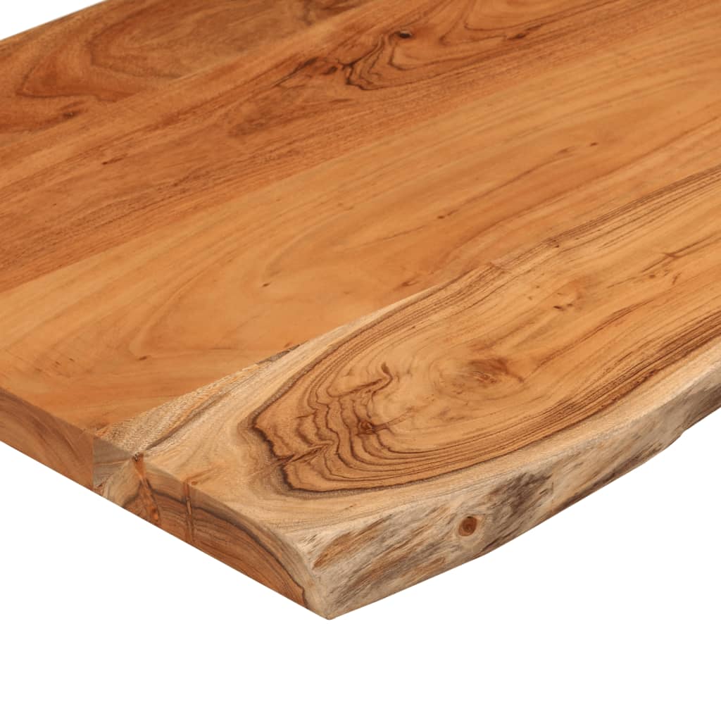 vidaXL Blat masă 40x40x2,5 cm dreptunghiular lemn acacia margine vie