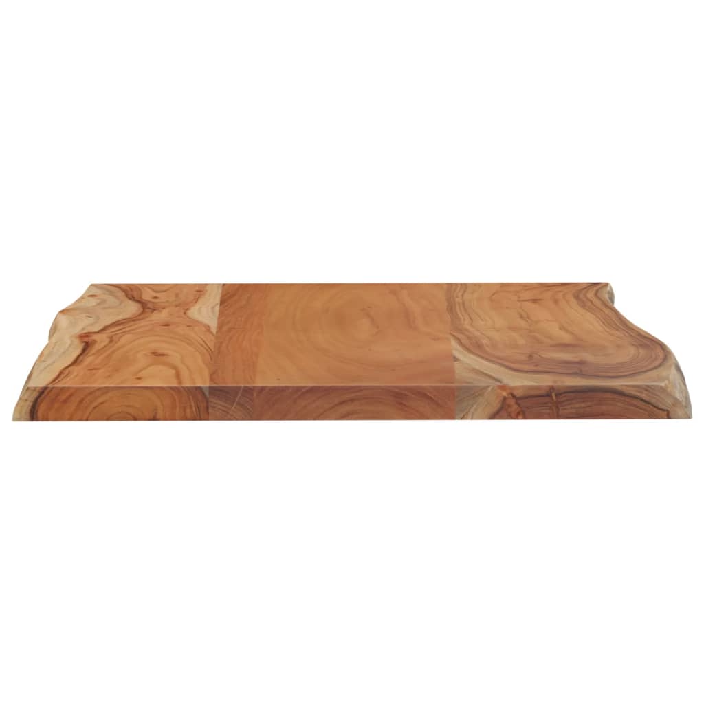 vidaXL Blat masă 50x40x2,5 cm dreptunghiular lemn acacia margine vie