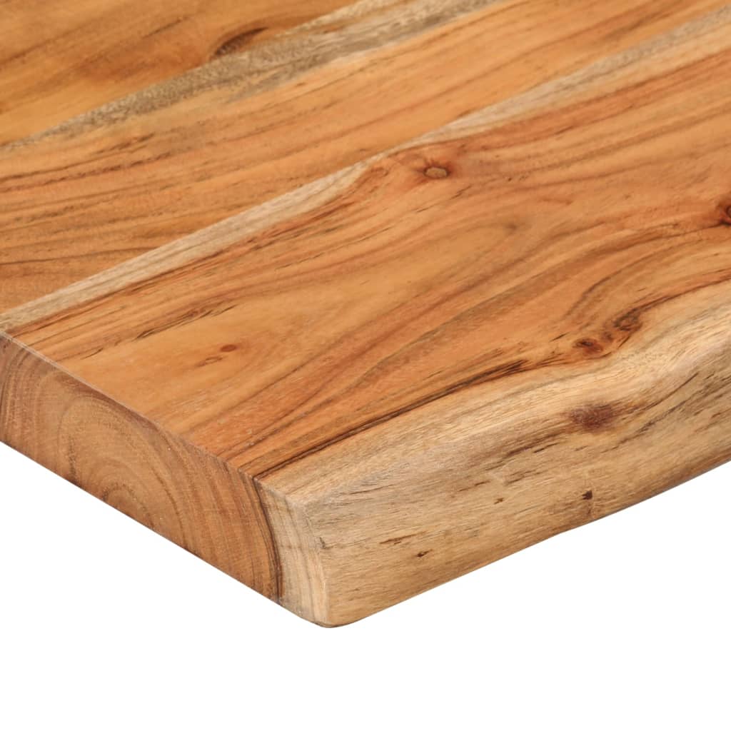 vidaXL Blat masă 110x40x2,5 cm dreptunghiular lemn acacia margine vie