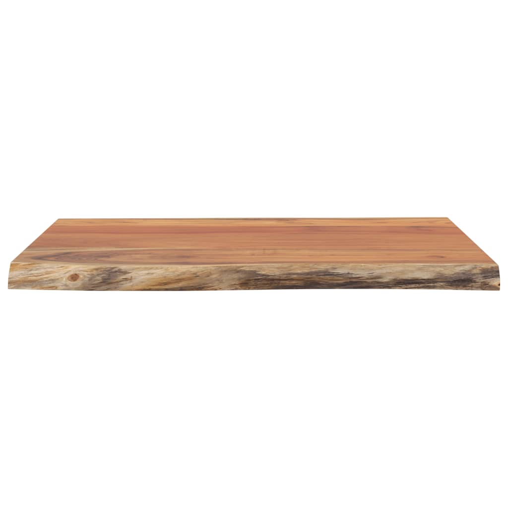 vidaXL Blat masă pătrat, 60x60x2,5 cm lemn masiv acacia contur natural vidaXL Blat masă pătrat, 60x60x2,5 cm lemn masiv acacia contur natural