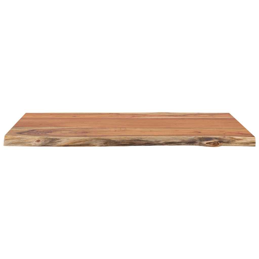 vidaXL Blat masă 80x60x2,5cm dreptunghiular lemn acacia contur natural vidaXL Blat masă 80x60x2,5cm dreptunghiular lemn acacia contur natural