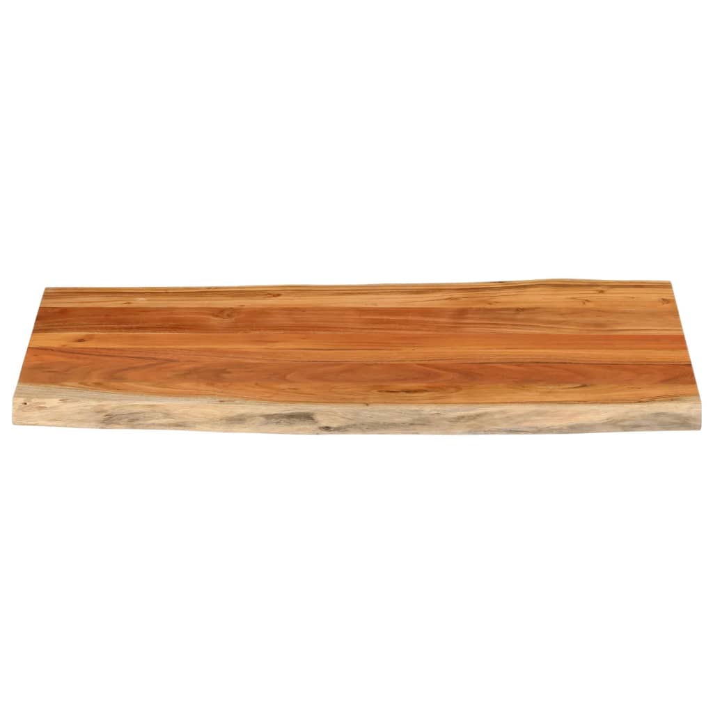 vidaXL Blat masă, 100x60x2,5 cm dreptunghiular lemn acacia margine vie