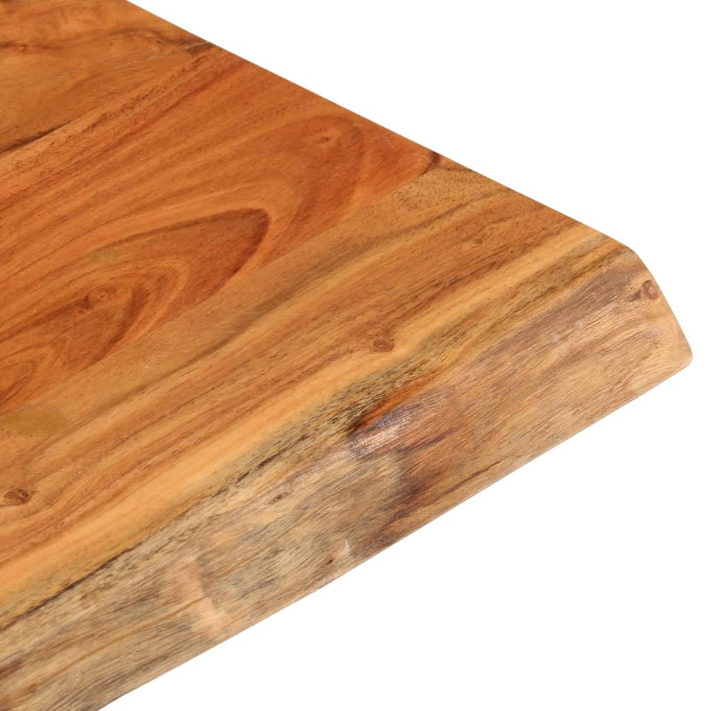 vidaXL Blat de masă pătrată 40x40x3,8 cm lemn masiv acacia margine vie