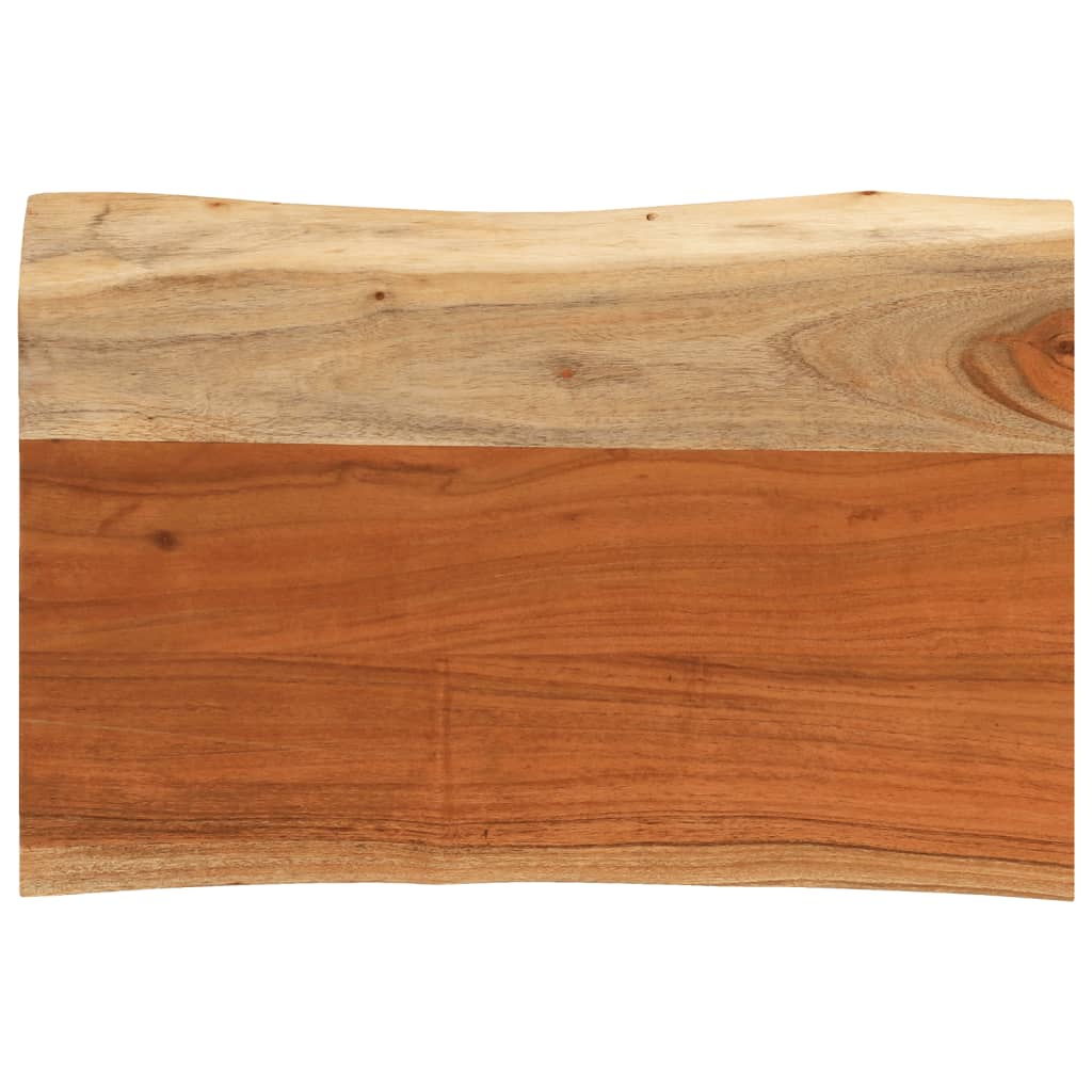 vidaXL Blat masă 70x40x3,8 cm dreptunghiular lemn acacia margine vie
