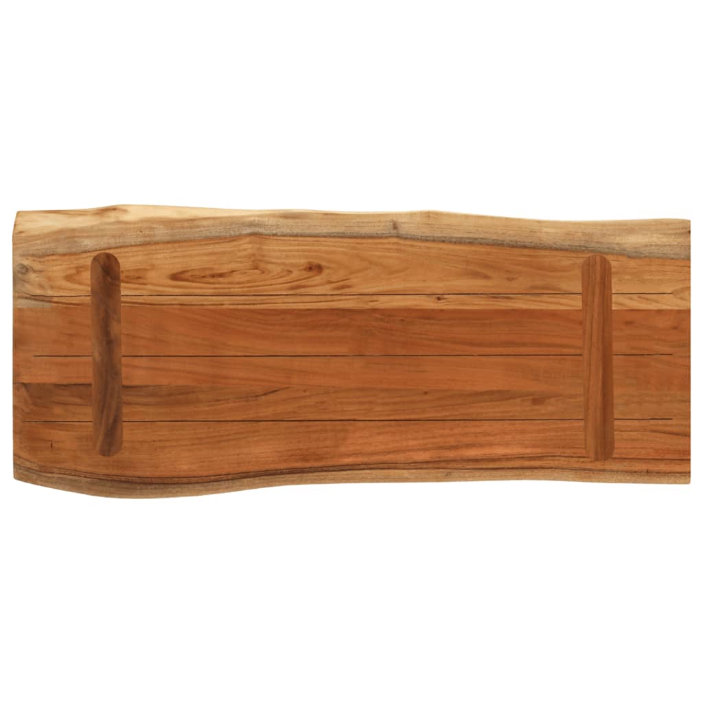 vidaXL Blat masă 80x40x3,8 cm dreptunghiular lemn acacia margine vie