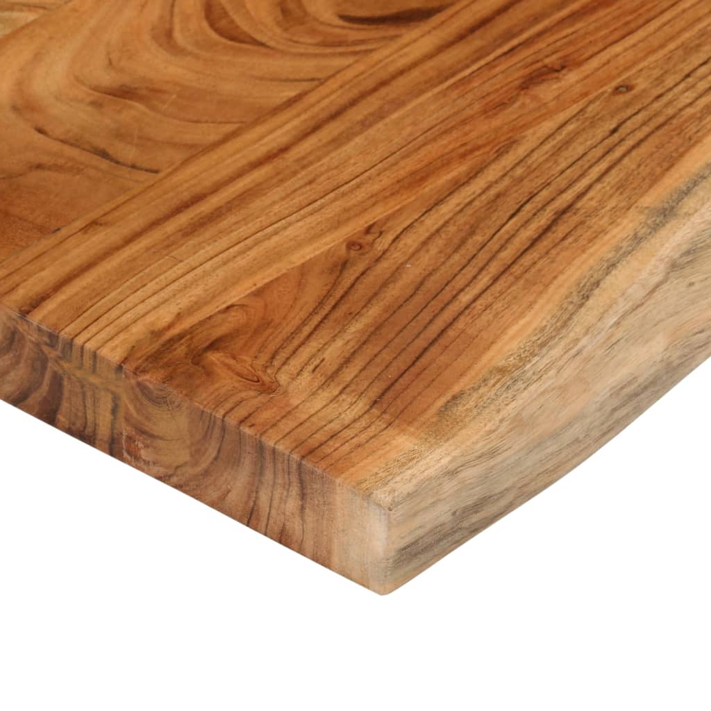 vidaXL Blat masă 120x40x3,8 cm dreptunghiular lemn acacia margine vie