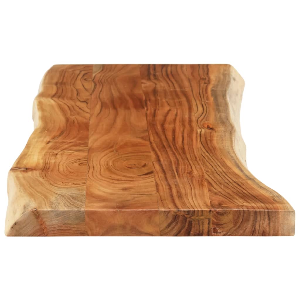 vidaXL Blat masă 140x40x3,8 cm dreptunghiular lemn acacia margine vie