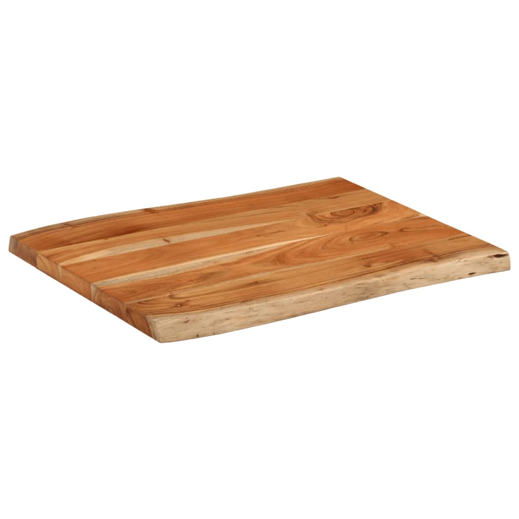 vidaXL Blat masă, 90x60x3,8 cm, dreptunghiular lemn acacia margine vie vidaXL Blat masă, 90x60x3,8 cm, dreptunghiular lemn acacia margine vie