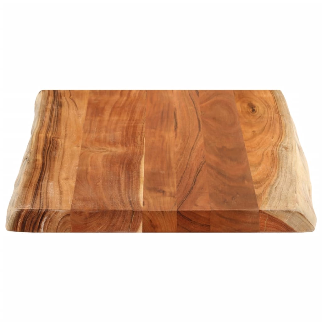 vidaXL Blat masă, 90x60x3,8 cm, dreptunghiular lemn acacia margine vie vidaXL Blat masă, 90x60x3,8 cm, dreptunghiular lemn acacia margine vie