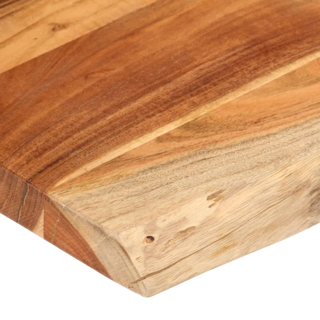 vidaXL Blat masă 90x80x3,8 cm dreptunghiular lemn acacia margine vie vidaXL Blat masă 90x80x3,8 cm dreptunghiular lemn acacia margine vie