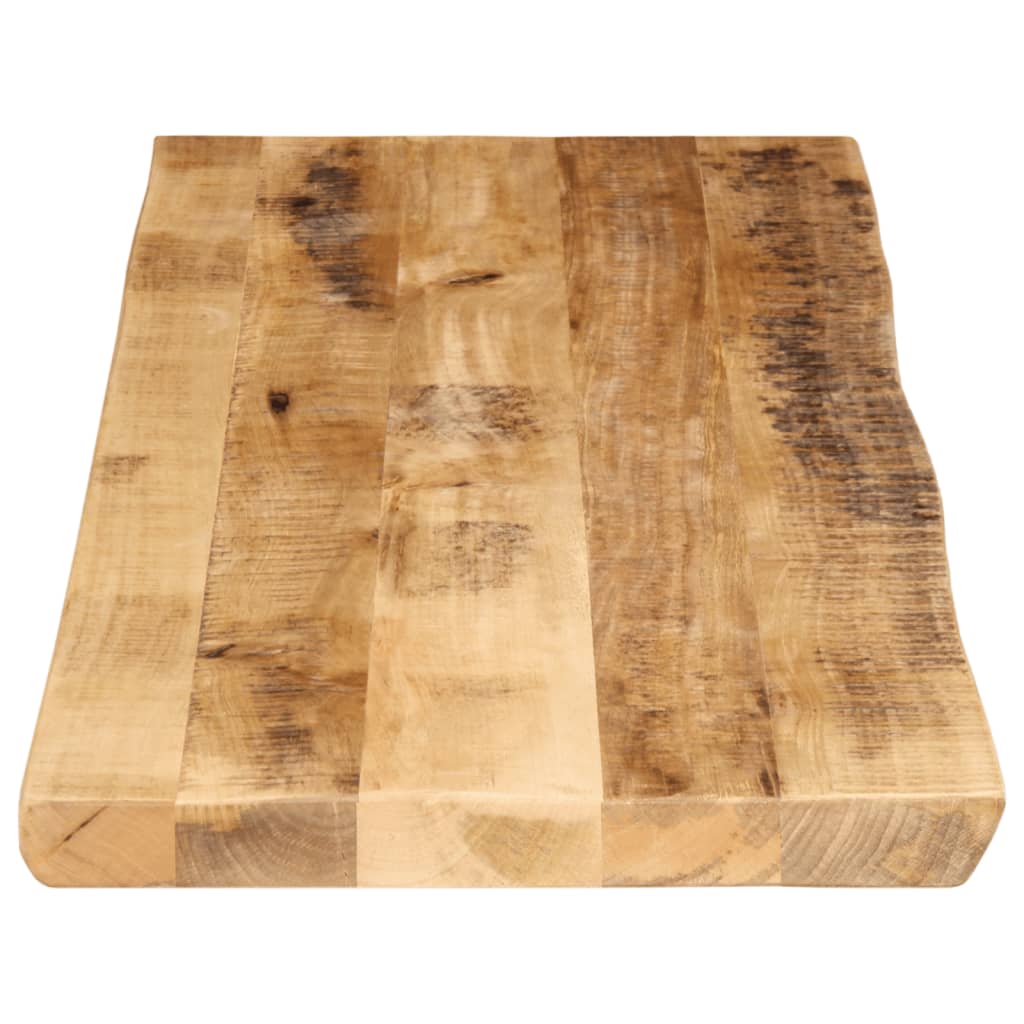 vidaXL Blat de masă contur natural 110x40x2,5 cm lemn masiv mango brut vidaXL Blat de masă contur natural 110x40x2,5 cm lemn masiv mango brut