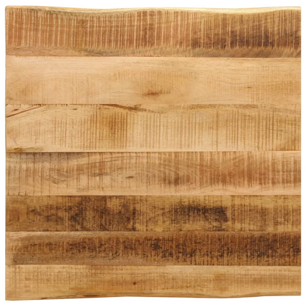 vidaXL Blat de masă contur natural 60x60x2,5 cm lemn masiv mango brut vidaXL Blat de masă contur natural 60x60x2,5 cm lemn masiv mango brut