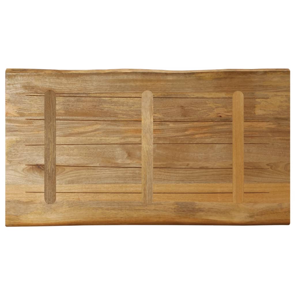 vidaXL Blat de masă contur organic 110x60x2,5 cm lemn masiv mango brut vidaXL Blat de masă contur organic 110x60x2,5 cm lemn masiv mango brut