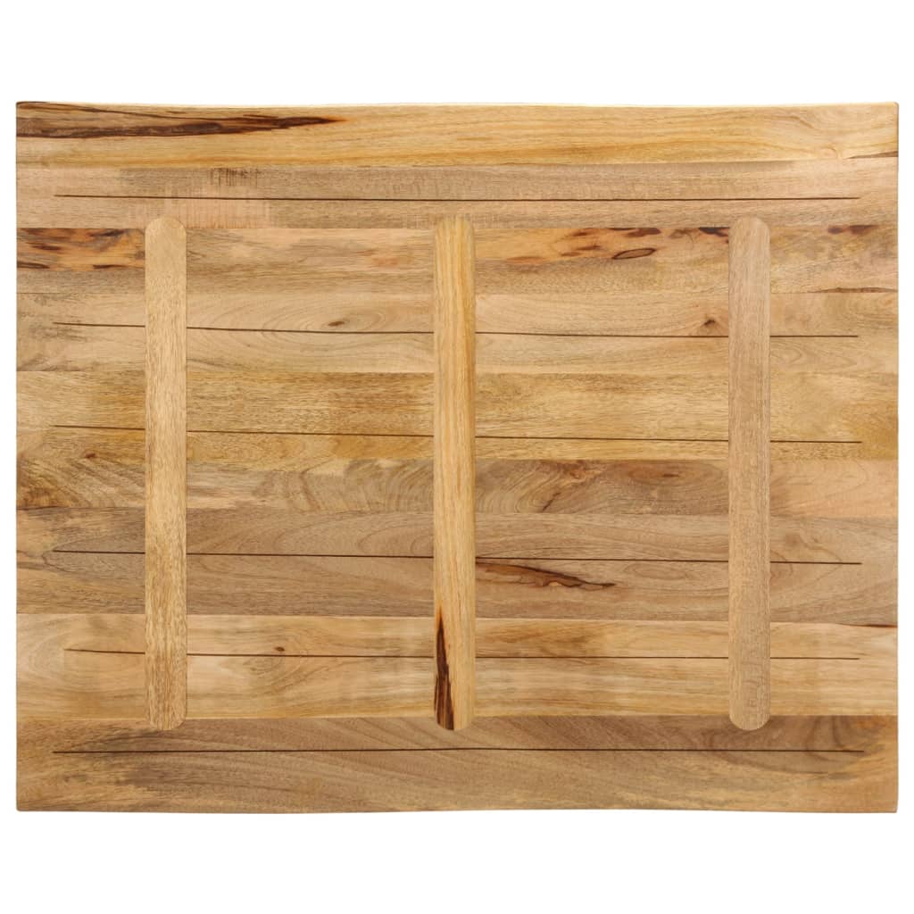 vidaXL Blat de masă contur organic 90x80x2,5 cm lemn masiv mango brut vidaXL Blat de masă contur organic 90x80x2,5 cm lemn masiv mango brut