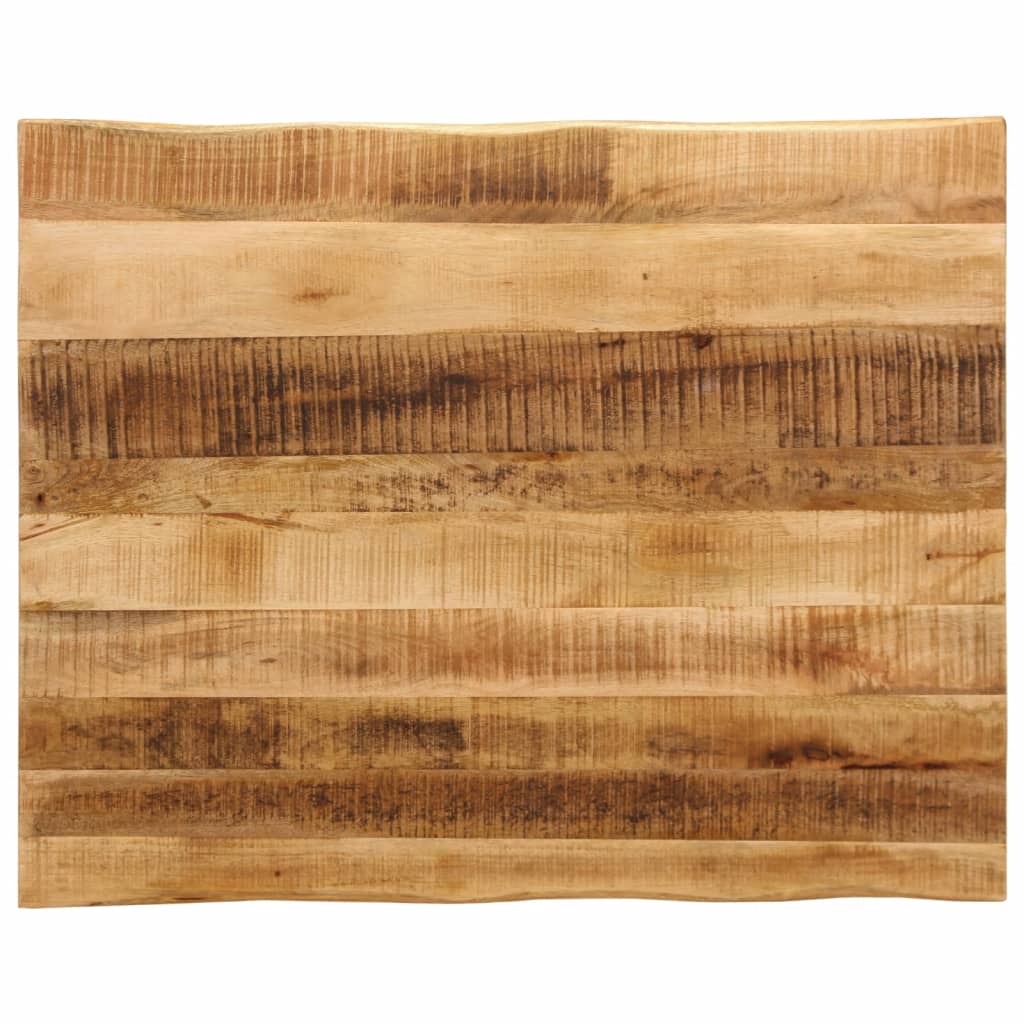 vidaXL Blat de masă contur organic 110x80x2,5 cm lemn masiv mango brut