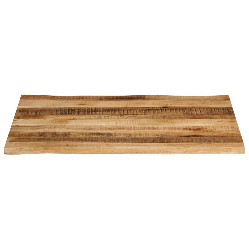 vidaXL Blat de masă contur natural 90x80x3,8 cm lemn masiv mango brut vidaXL Blat de masă contur natural 90x80x3,8 cm lemn masiv mango brut