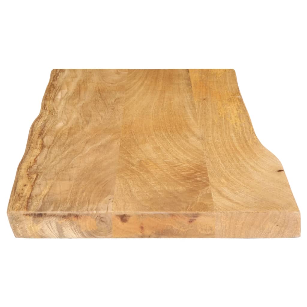 vidaXL Blat masă cu margini naturale, 100x40x2,5 cm, lemn masiv mango vidaXL Blat masă cu margini naturale, 100x40x2,5 cm, lemn masiv mango
