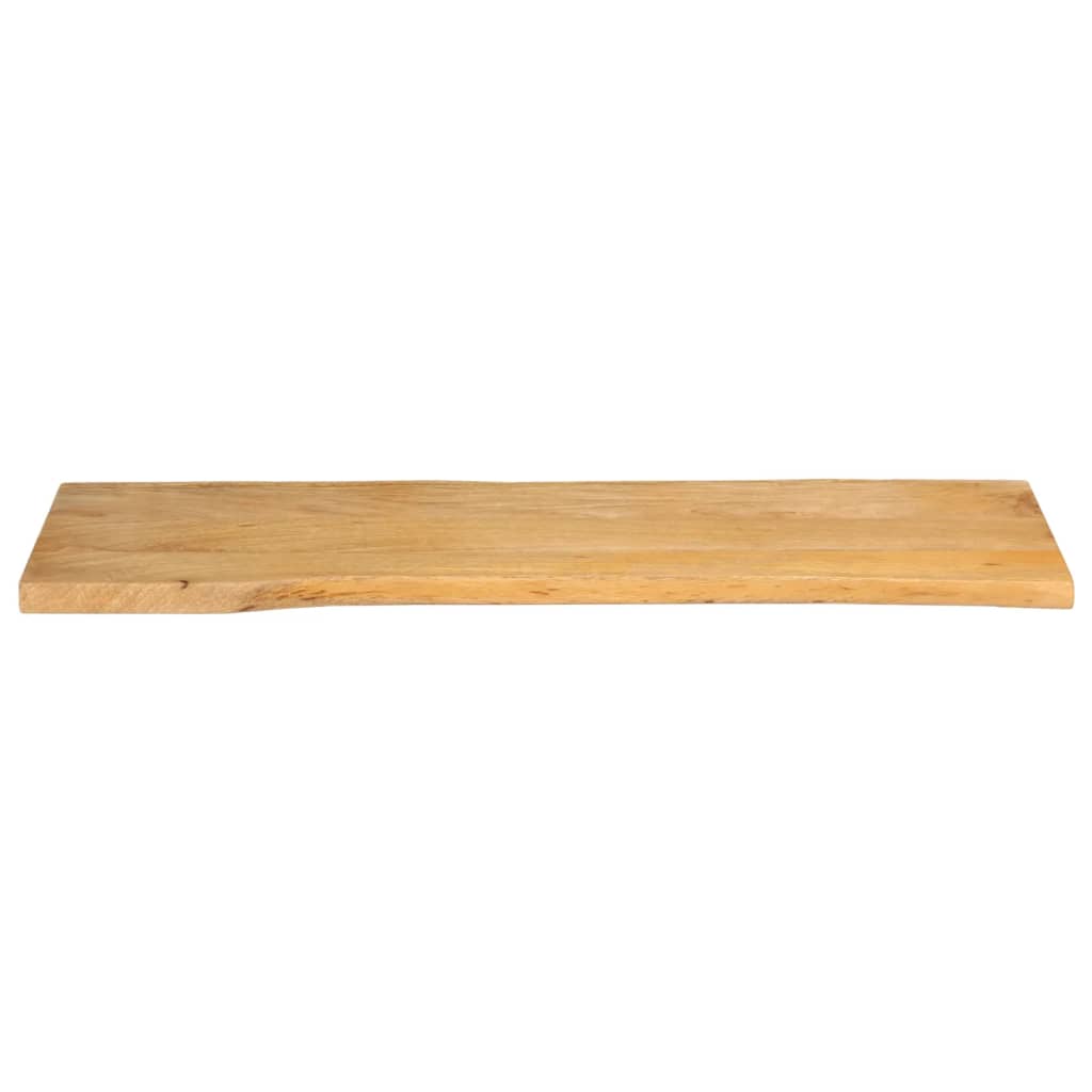vidaXL Blat masă cu margini naturale, 110x40x2,5 cm, lemn masiv mango vidaXL Blat masă cu margini naturale, 110x40x2,5 cm, lemn masiv mango