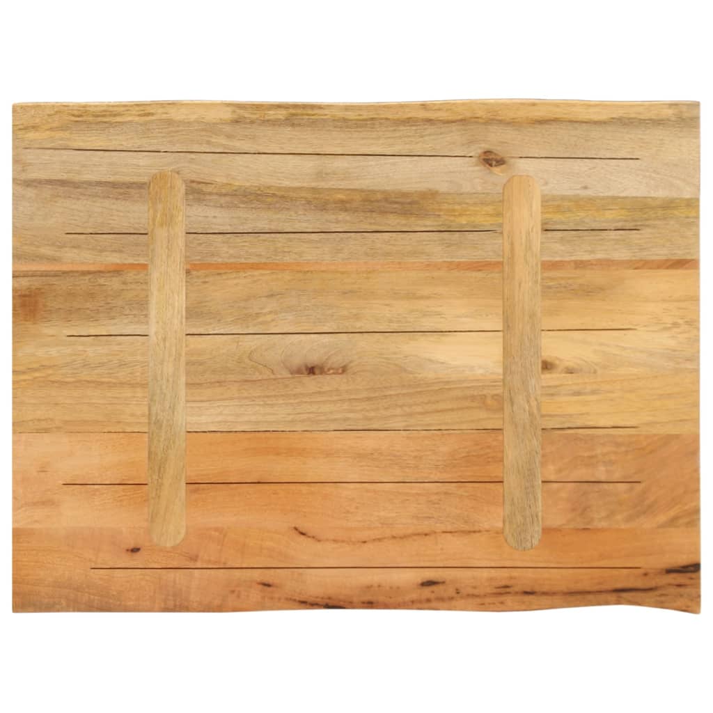 vidaXL Blat masă 80x60x2,5 cm lemn masiv mango vidaXL Blat masă 80x60x2,5 cm lemn masiv mango