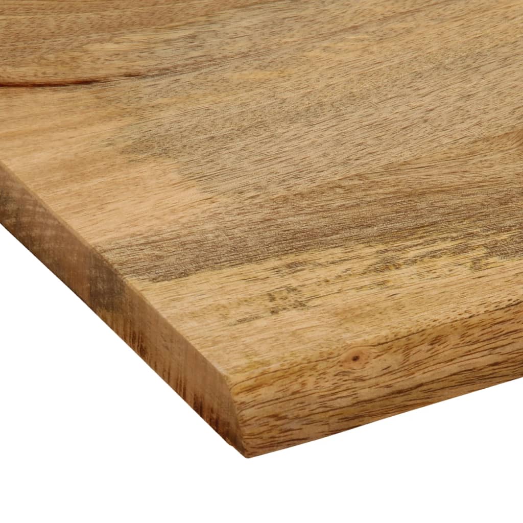 vidaXL Blat masă cu margini naturale, 100x80x2,5 cm, lemn masiv mango vidaXL Blat masă cu margini naturale, 100x80x2,5 cm, lemn masiv mango