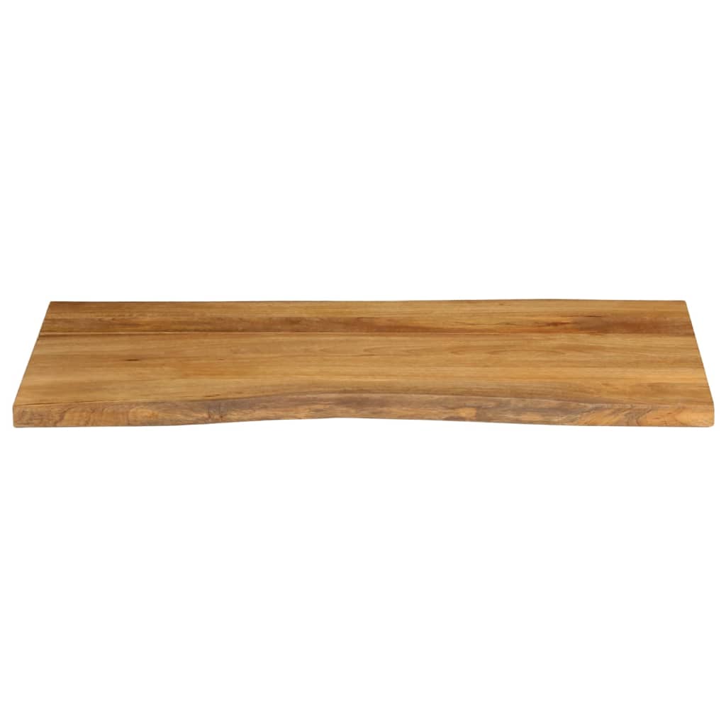 vidaXL Blat masă cu margini naturale, 120x60x2,5 cm, lemn masiv mango vidaXL Blat masă cu margini naturale, 120x60x2,5 cm, lemn masiv mango